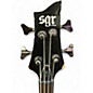 Used Schecter Guitar Research c-4 sgr Black Electric Bass Guitar