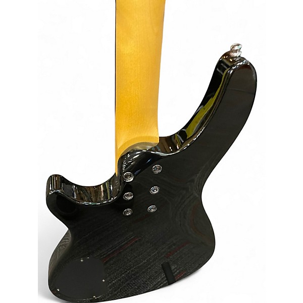 Used Schecter Guitar Research c-4 sgr Black Electric Bass Guitar