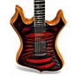 Used Wylde Audio NOMAD RED AND BLACK STRIPE Solid Body Electric Guitar