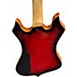 Used Wylde Audio NOMAD RED AND BLACK STRIPE Solid Body Electric Guitar