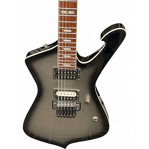 Used Ibanez STM3 SAM TOTMAN Trans Gray Solid Body Electric Guitar