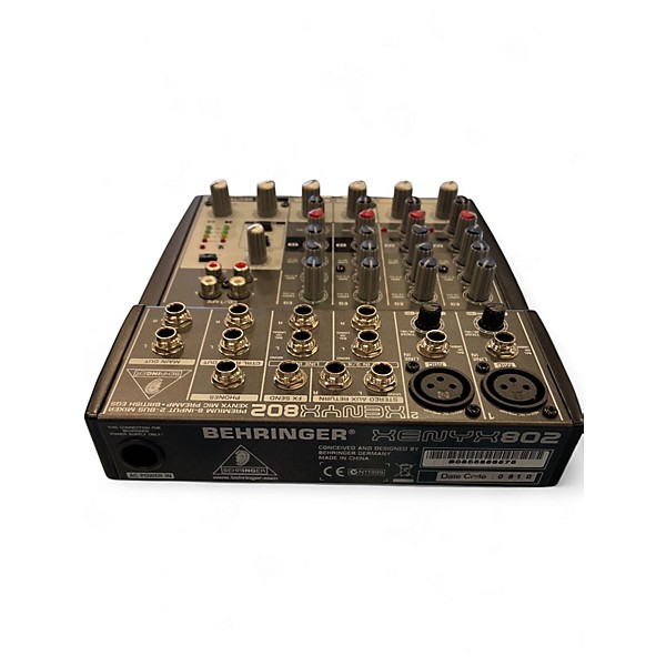 Used Behringer Xenyx 802 Unpowered Mixer