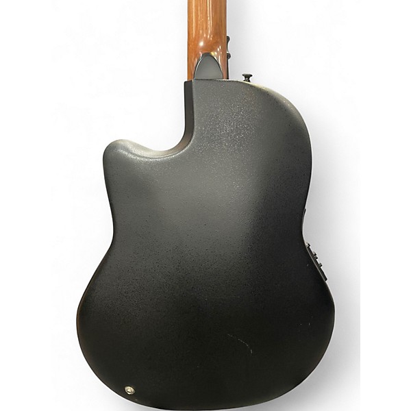 Used Ovation CK057 Celebrity Metallic Gold Acoustic Electric Guitar