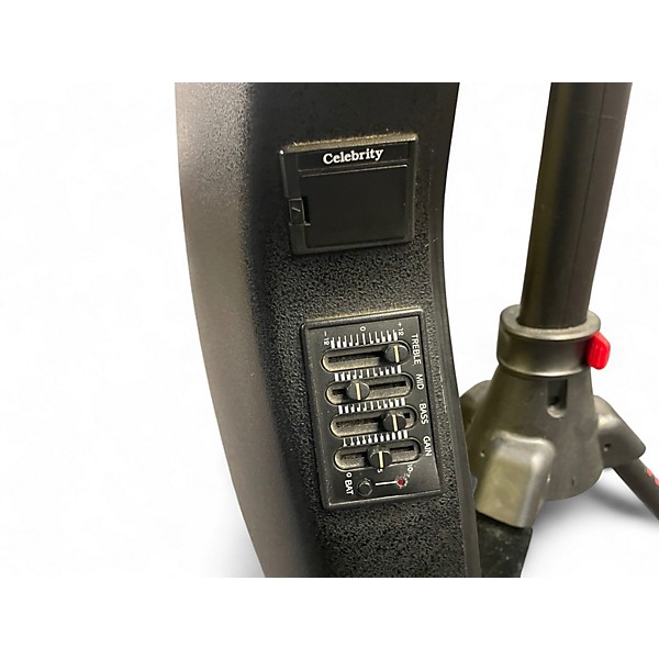 Used Ovation CK057 Celebrity Metallic Gold Acoustic Electric Guitar