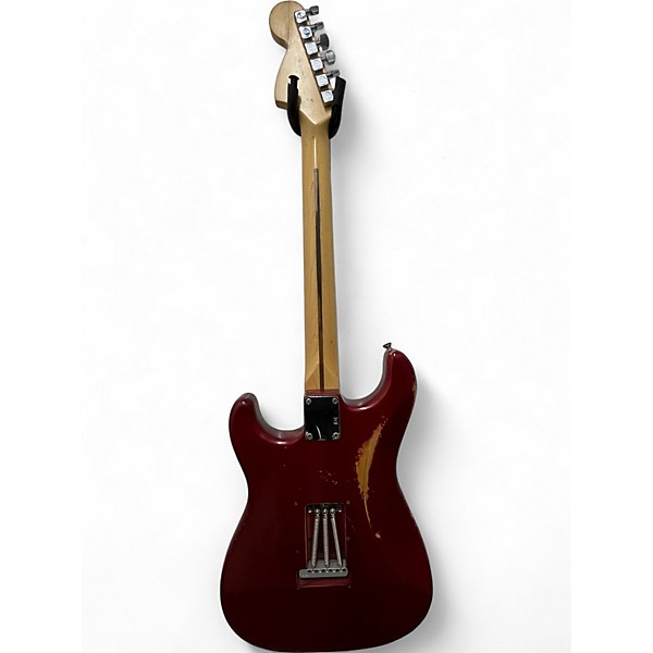 Used Fender Highway One Stratocaster Trans Crimson Red Solid Body Electric Guitar