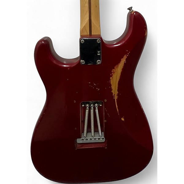 Used Fender Highway One Stratocaster Trans Crimson Red Solid Body Electric Guitar