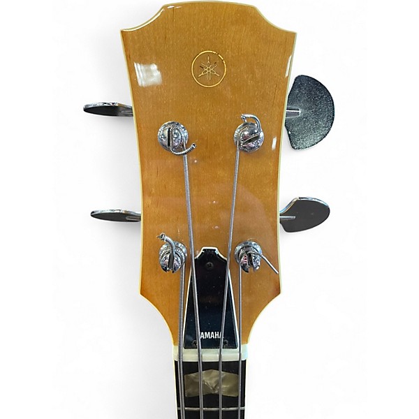 Vintage 1970s Yamaha SA-75 Natural Electric Bass Guitar
