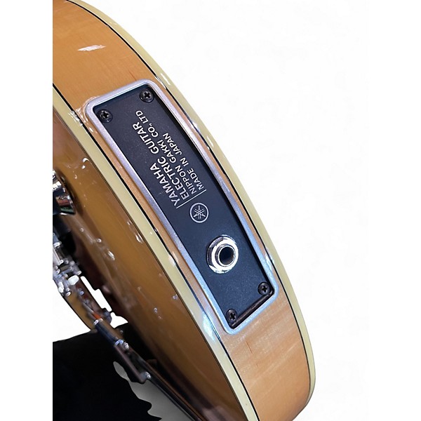 Vintage 1970s Yamaha SA-75 Natural Electric Bass Guitar