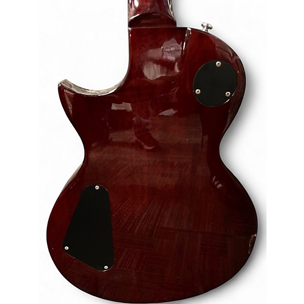 Used ESP LTD EC401VF Amber Burst Solid Body Electric Guitar