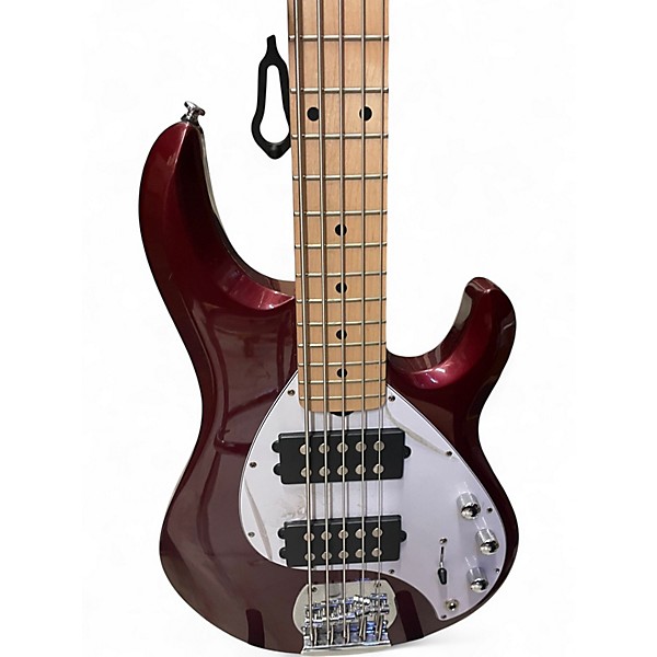 Used Sterling by Music Man STINGRAY 5 RED Electric Bass Guitar
