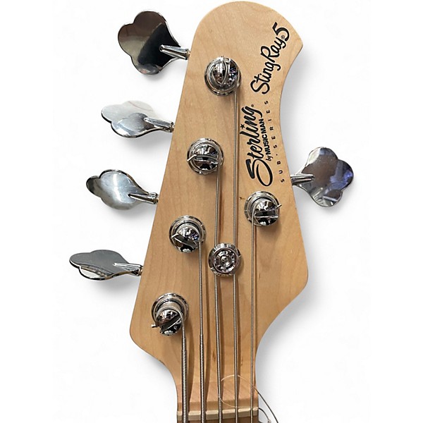 Used Sterling by Music Man STINGRAY 5 RED Electric Bass Guitar