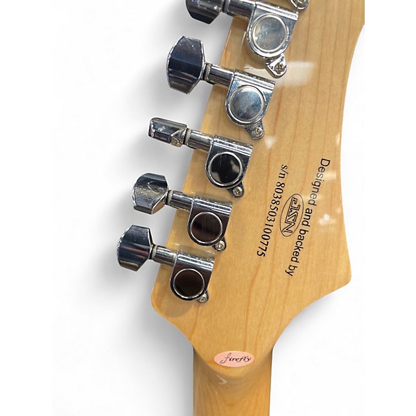 Used Firefly FFJA VI BARRITONE Arctic White Baritone Guitars