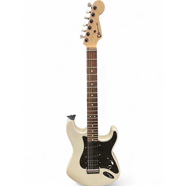 Used Charvel Jake E Lee Signature Pro-Mod So-Cal Style 1 Pearl White Solid Body Electric Guitar