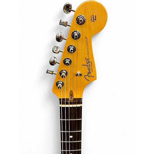 Used Fender American Professional Classic HSS Stratocaster Sherwood Green Metallic Solid Body Electric Guitar