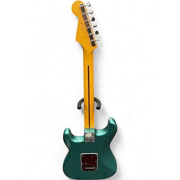 Used Fender American Professional Classic HSS Stratocaster Sherwood Green Metallic Solid Body Electric Guitar