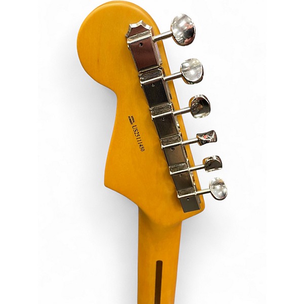 Used Fender American Professional Classic HSS Stratocaster Sherwood Green Metallic Solid Body Electric Guitar