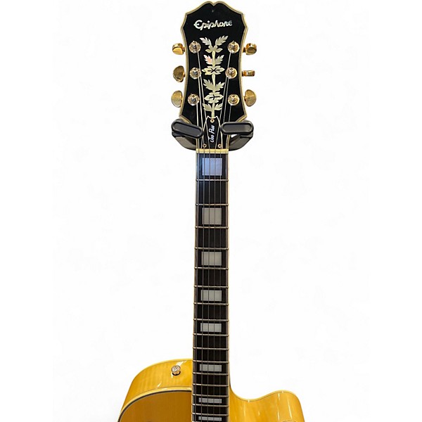 Used Epiphone Joe Pass Emperor Natural Hollow Body Electric Guitar