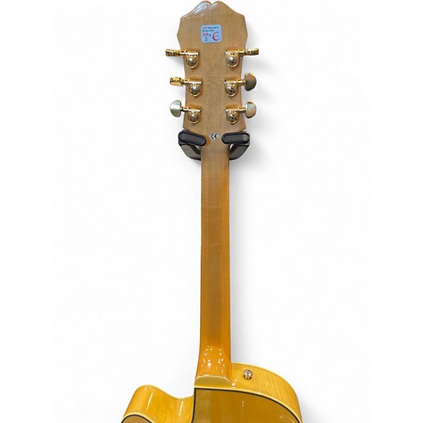 Used Epiphone Joe Pass Emperor Natural Hollow Body Electric Guitar