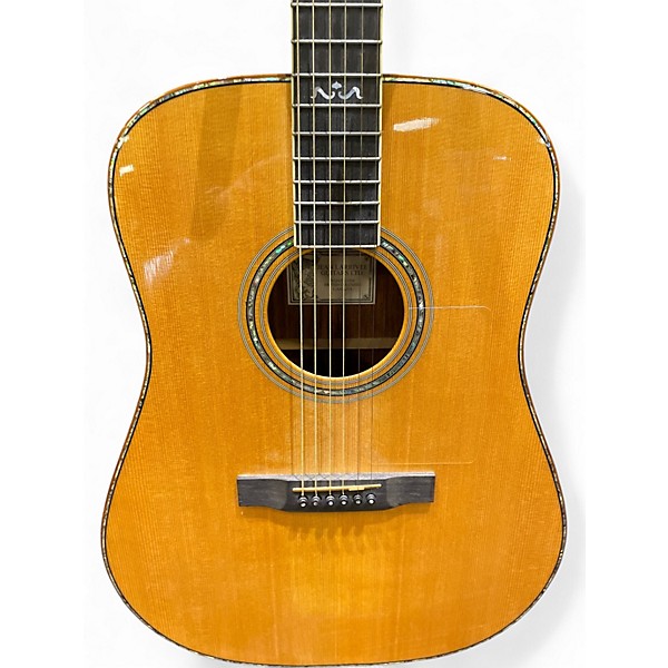 Vintage 1998 Larrivee D10 Natural Acoustic Electric Guitar