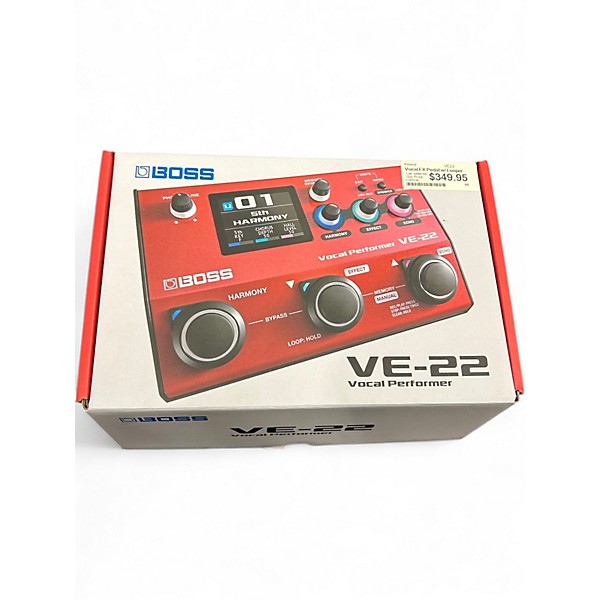 Used BOSS VE-22 Vocal Processor
