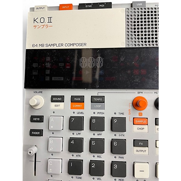 Used teenage engineering EP-133 K.O.II sampler composer Production Controller
