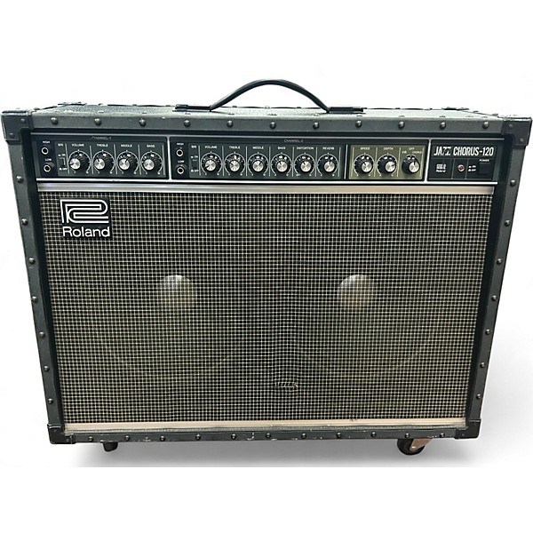Used Roland JC120 Jazz Chorus 2x12 Guitar Combo Amp