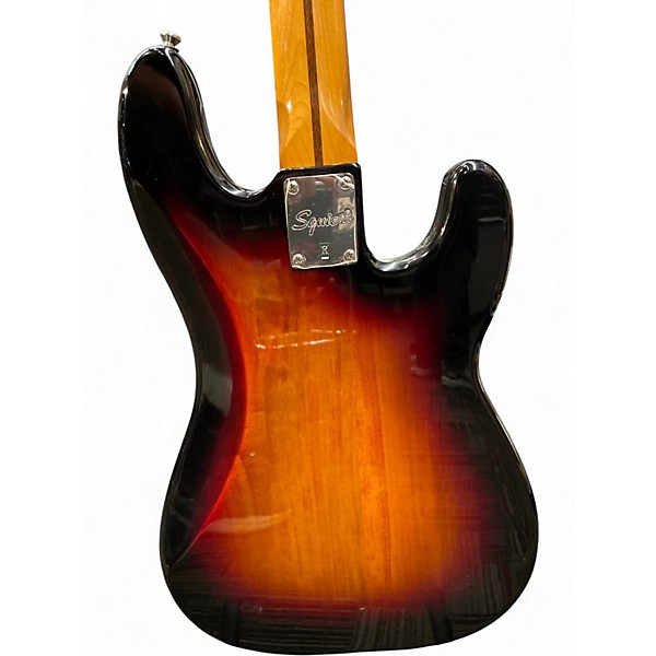 Used Squier Classic Vibe 1960S Precision Bass Left Handed 2 Color Sunburst Electric Bass Guitar