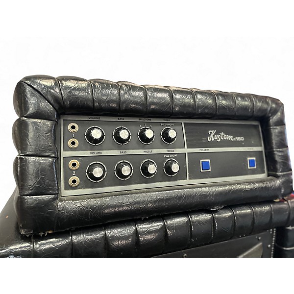 Vintage 1970s Kustom K150 1G+1H CAB Bass Combo Amp