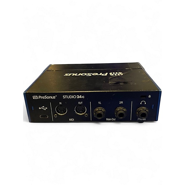 Used PreSonus studio 24c Audio Interface