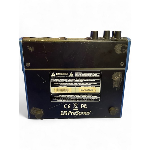 Used PreSonus studio 24c Audio Interface