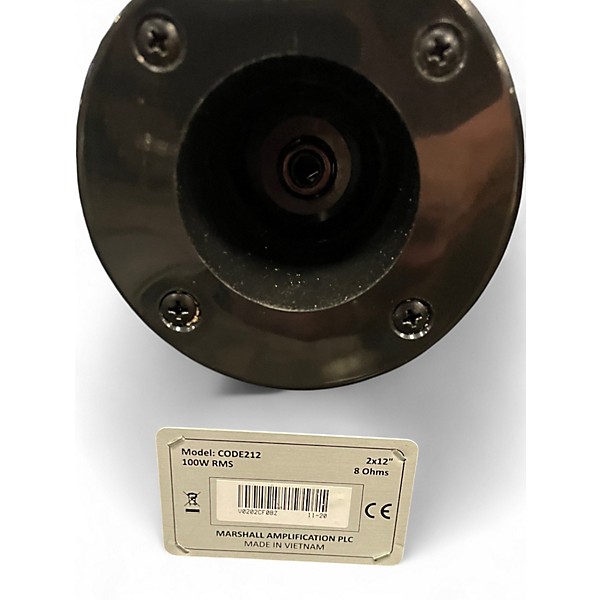 Used Marshall CODE212 100W 2X12 Vertical Guitar Cabinet