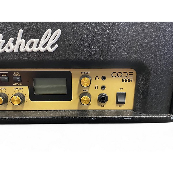Used Marshall Code100H Solid State Guitar Amp Head