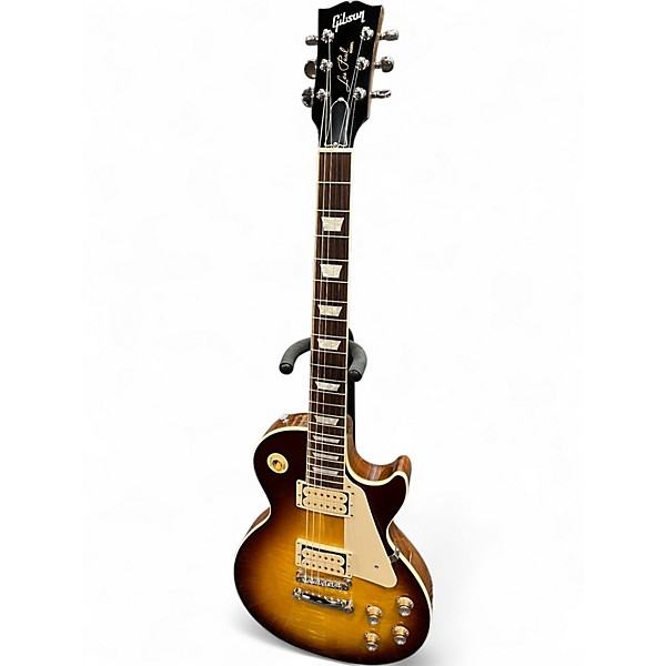 Used Gibson 60's Les Paul Double Trouble Vintage Tobacco Sunburst Solid Body Electric Guitar