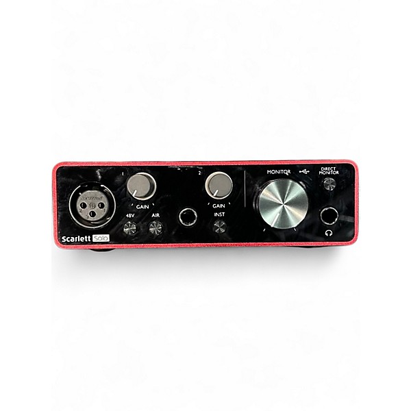 Used Focusrite Scarlett Solo Gen 3 Audio Interface