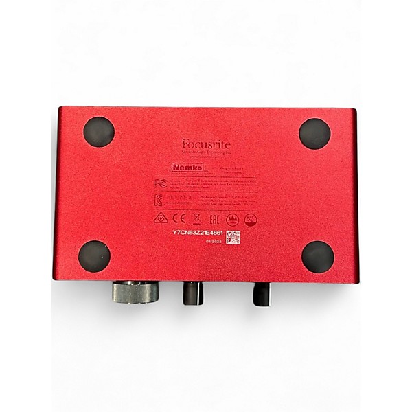 Used Focusrite Scarlett Solo Gen 3 Audio Interface