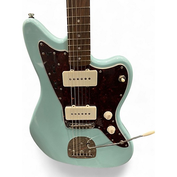 Used Squier Classic Vibe 60s Jazzmaster Daphne Blue Solid Body Electric Guitar