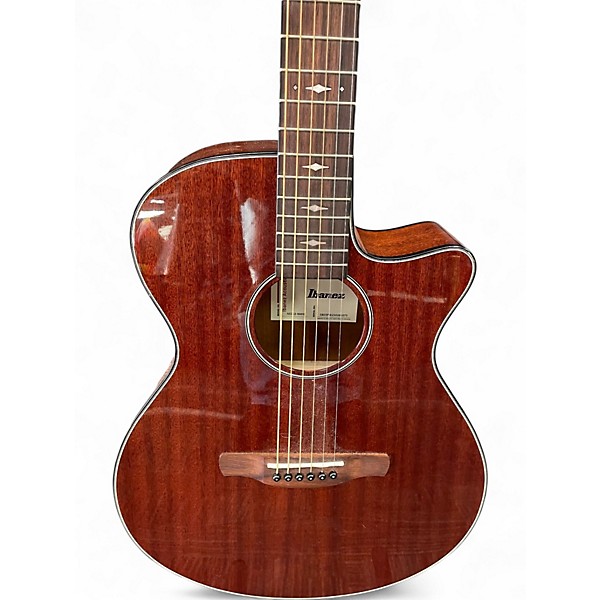 Used Ibanez  AEG62-NMH Natural Mahogony Acoustic Guitar