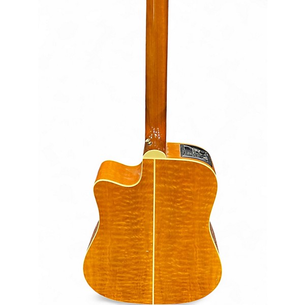 Used Takamine EG333C 2 Tone Sunburst Acoustic Electric Guitar