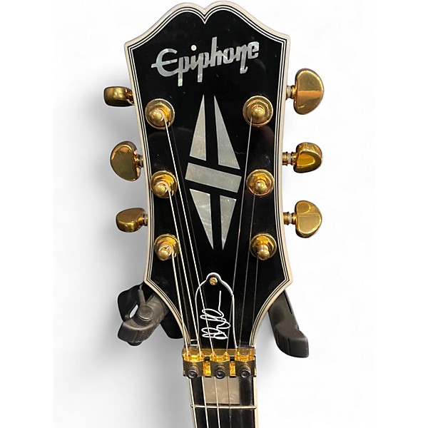 Used 2020s Epiphone ALEX LIFESON AXCESS Candy Apple Red Solid Body Electric Guitar