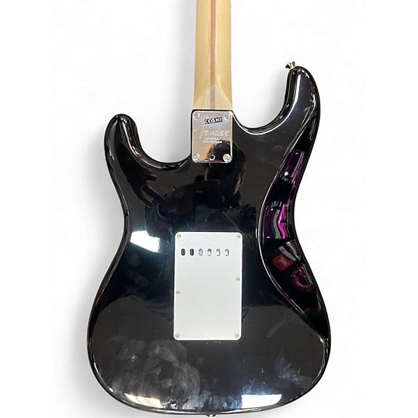 Used Fender Artist Series Eric Clapton Stratocaster Black Solid Body Electric Guitar