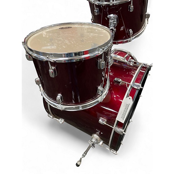 Used Pearl 5 Piece Forum Series  Wine Red Drum Kit