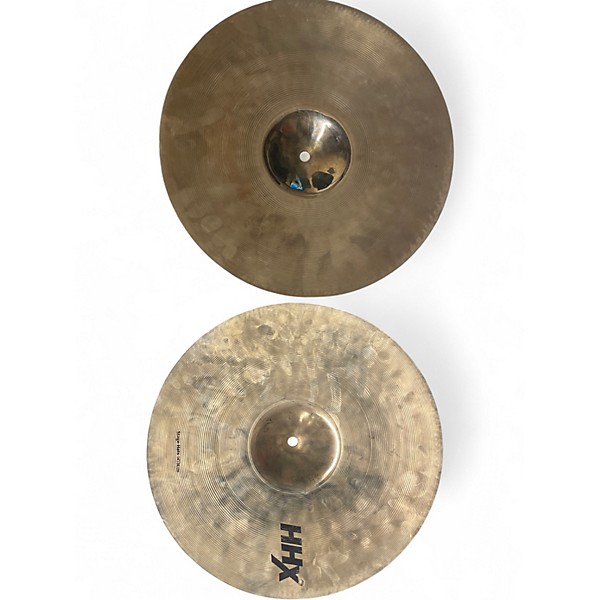 Used SABIAN 14in HHX Stage Hi Hat Pair Cymbal