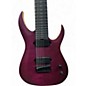 Used Schecter Guitar Research John Browne Signature Tao-8 Trans Purple Solid Body Electric Guitar