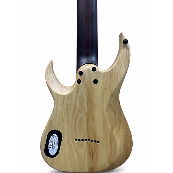 Used Schecter Guitar Research John Browne Signature Tao-8 Trans Purple Solid Body Electric Guitar