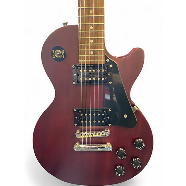 Used Epiphone Les Paul Studio Burgundy Solid Body Electric Guitar