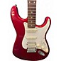 Used Squier Stratocaster HSS Candy Apple Red Metallic Solid Body Electric Guitar
