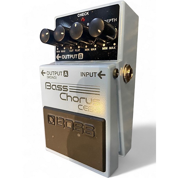 Used BOSS CEB3 Bass Chorus Bass Effect Pedal