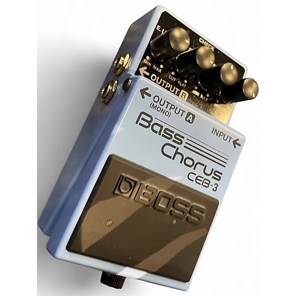 Used BOSS CEB3 Bass Chorus Bass Effect Pedal