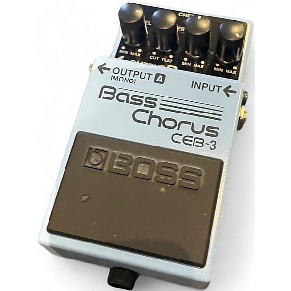 Used BOSS CEB3 Bass Chorus Bass Effect Pedal