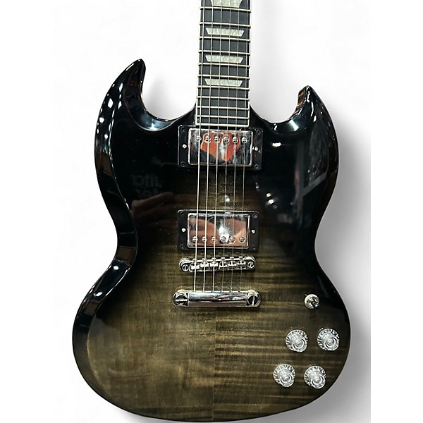 Used Epiphone SG 2 Tone Sunburst Solid Body Electric Guitar